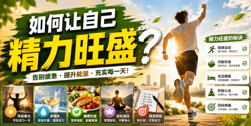 付费文章：如何让自己精力旺盛？-百盟网