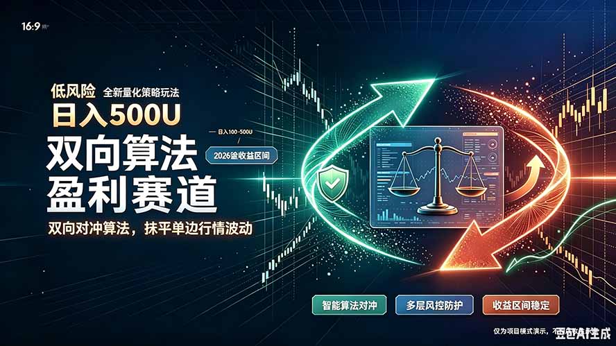 算法对冲/EA量化，日入500刀，躺着赚钱！你把它当做“自动提款机”，它把你就爆了-百盟网