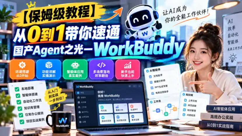 【保姆级教程】从0到1带你速通国产Agent之光—WorkBuddy【文档】-百盟网