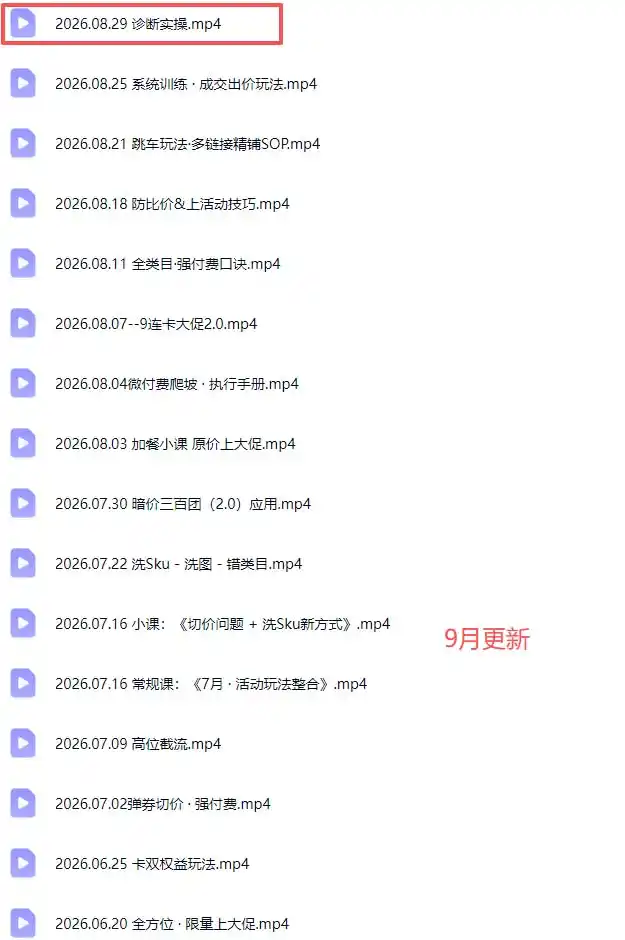 拼多多实战特训营(更新26年0831-百盟网