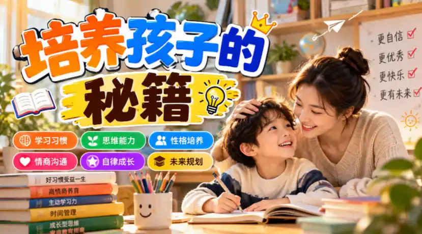 某公众号付费文章：培养孩子的秘籍-百盟网