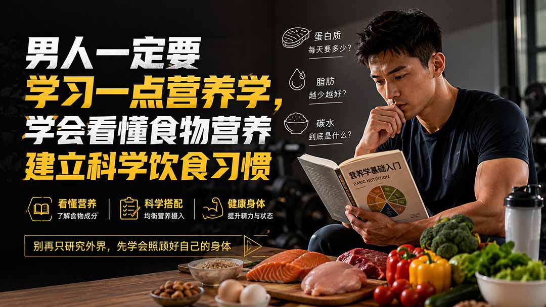 付费文章：男人一定要学习一点营养学，学会看懂食物营养建立科学饮食习惯-百盟网