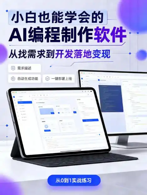手把手教会你ai编程制作软件到变现全路径,零基础小白轻松上手,从找需求到开发落地变现【揭秘】 手把手教会你ai编程制作软件到变现全路径,零基础小白轻松上手,从找需求到开发落地变现【揭秘】