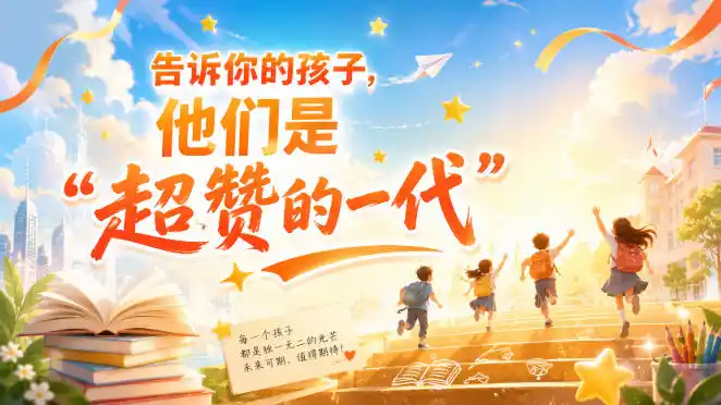 某付费社群专属文章：告诉你的孩子，他们是“超赞的一代”。-百盟网