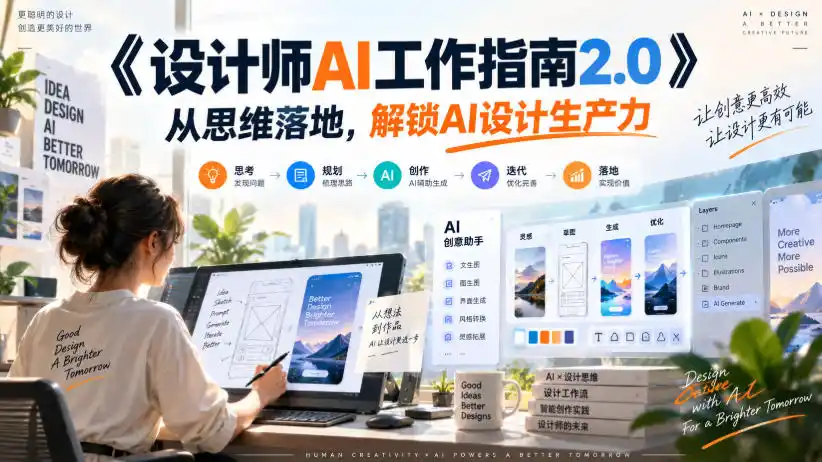 《设计师AI工作指南2.0》从思维落地-无水印，解锁AI设计生产力-百盟网